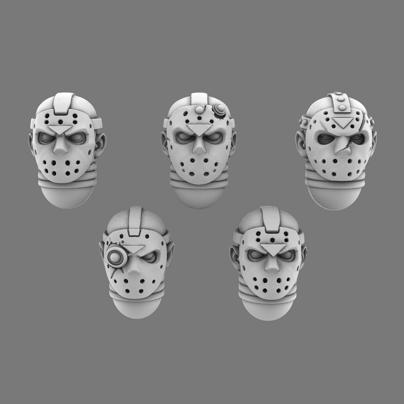 Pumpkin Lords V10 Slasher Heads X 10 - Only-Games