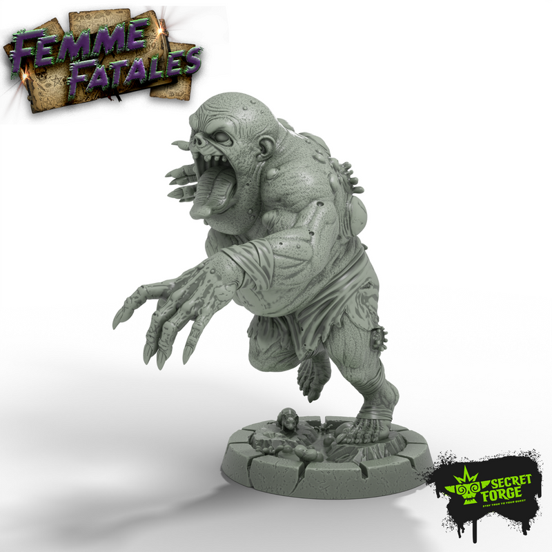 [Putrid Zombie] Festering Aura Undead – D&D Compatible Monster, Summon Undead Spell, Rotting Horror Miniature