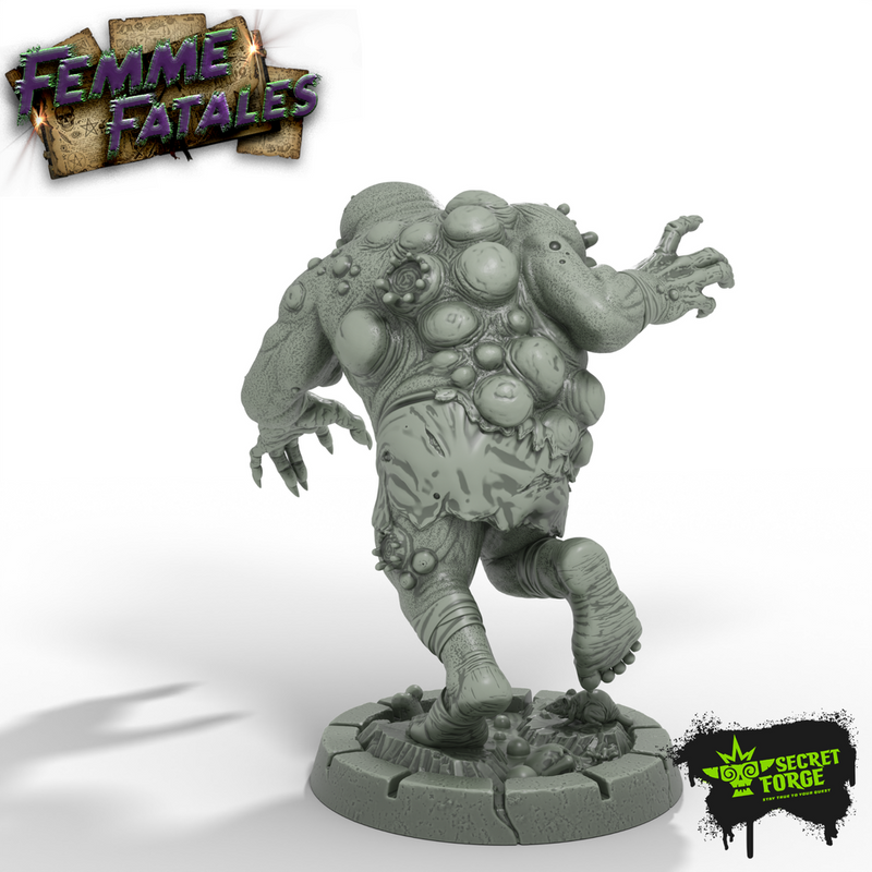 [Putrid Zombie] Festering Aura Undead – D&D Compatible Monster, Summon Undead Spell, Rotting Horror Miniature