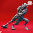 Quaggoth Stone Club - Tabletop Miniature (Pre-Supported)