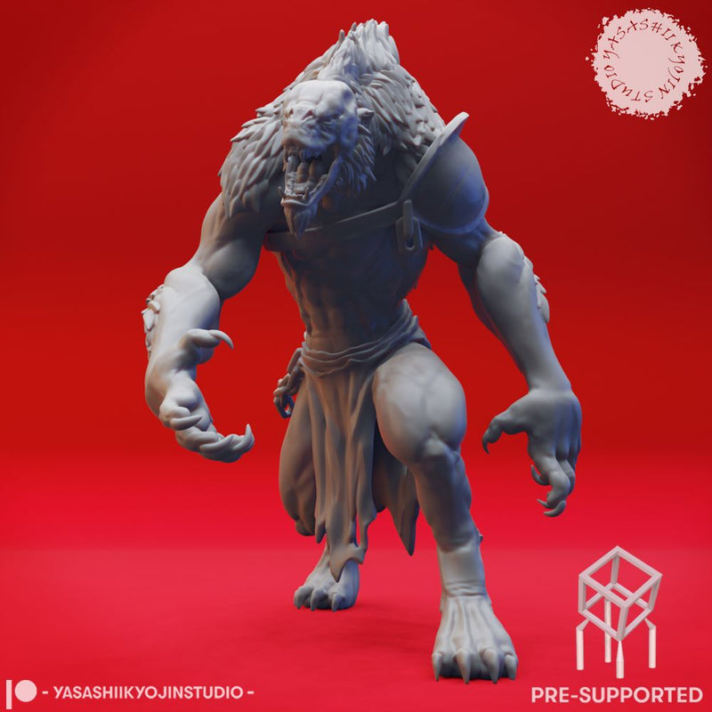 Quaggoth Warchief - Tabletop Miniature (Pre-Supported)