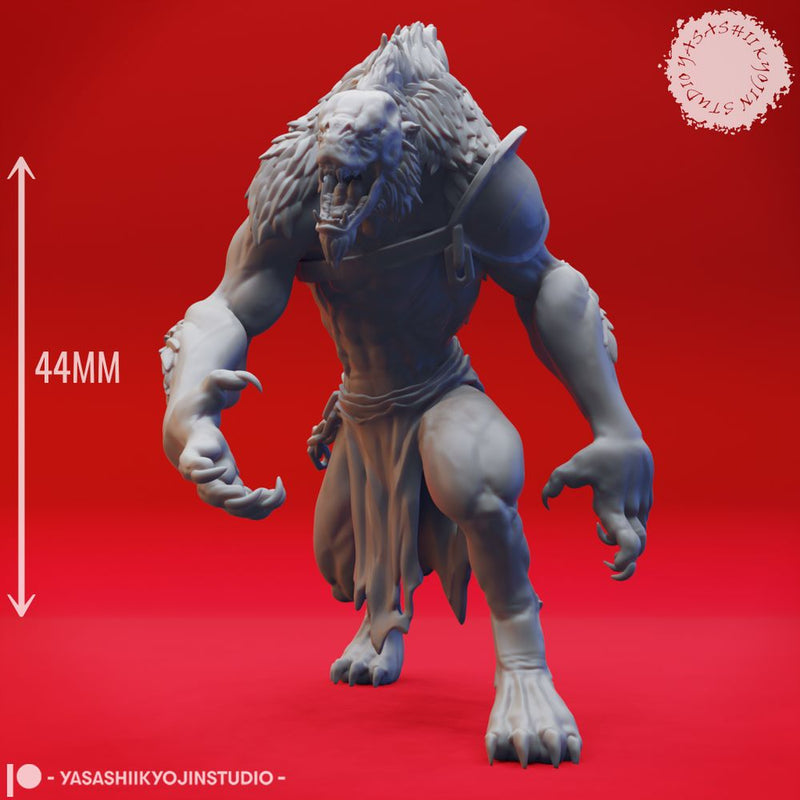Quaggoth Warchief - Tabletop Miniature (Pre-Supported)