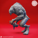 Quaggoth Stone Hatchet - Tabletop Miniature (Pre-Supported)