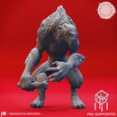 Quaggoth Stone Hatchet - Tabletop Miniature (Pre-Supported)