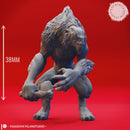 Quaggoth Stone Hatchet - Tabletop Miniature (Pre-Supported)