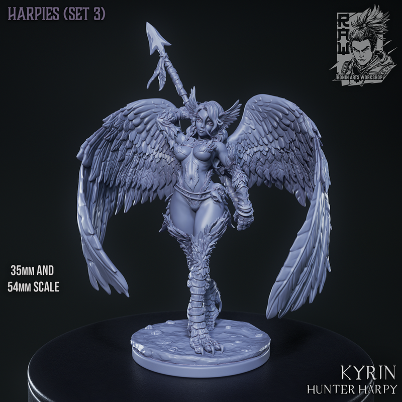 Hunter Harpy Kyrin - Pose 2 - Only-Games