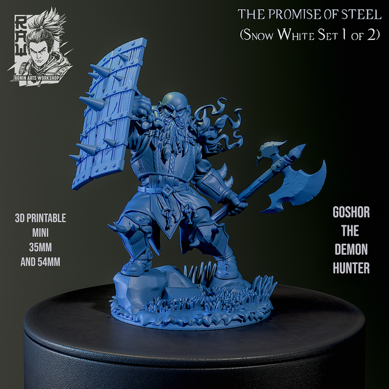 Goshor The Demon Hunter - Warrior Dwarf - Only-Games