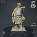 Rene The Baker - Villager NPC with living and undead alts - STL only - Only-Games