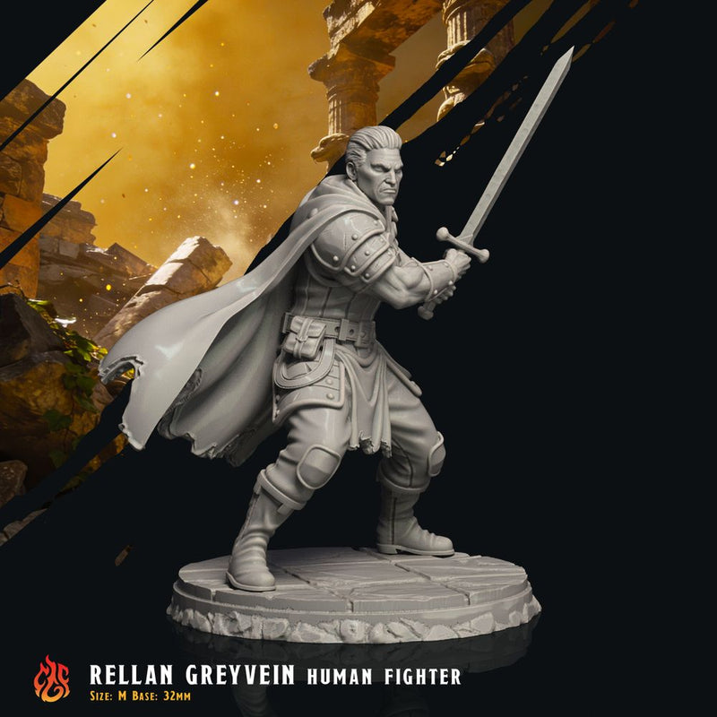 Ellan Greyvein Human Fighter