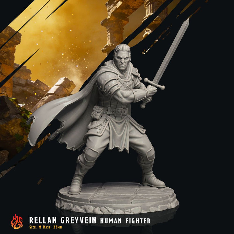 Ellan Greyvein Human Fighter