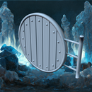 Round Metal Sign - Wall-Mounted Fantasy Shop Sign STL, DnD & Wargaming Terrain