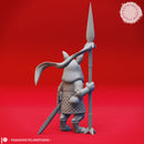 Rabbitfolk Paladin - Tabletop Miniature (Pre-Supported)