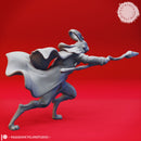 Rabbitfolk Wizard - Tabletop Miniature (Pre-Supported)