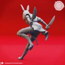 Rabbitfolk Rogue - Tabletop Miniature (Pre-Supported)