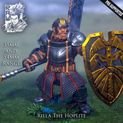 Rilla The Hoplite - Armored Dwarf - STL only - Only-Games