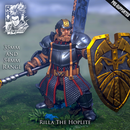 Rilla The Hoplite - Armored Dwarf - STL only - Only-Games