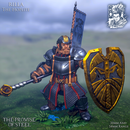 Rilla The Hoplite - Armored Dwarf - 54mm - Only-Games