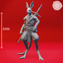 Roo-folk Scout - Tabletop Miniature (Pre-Supported)