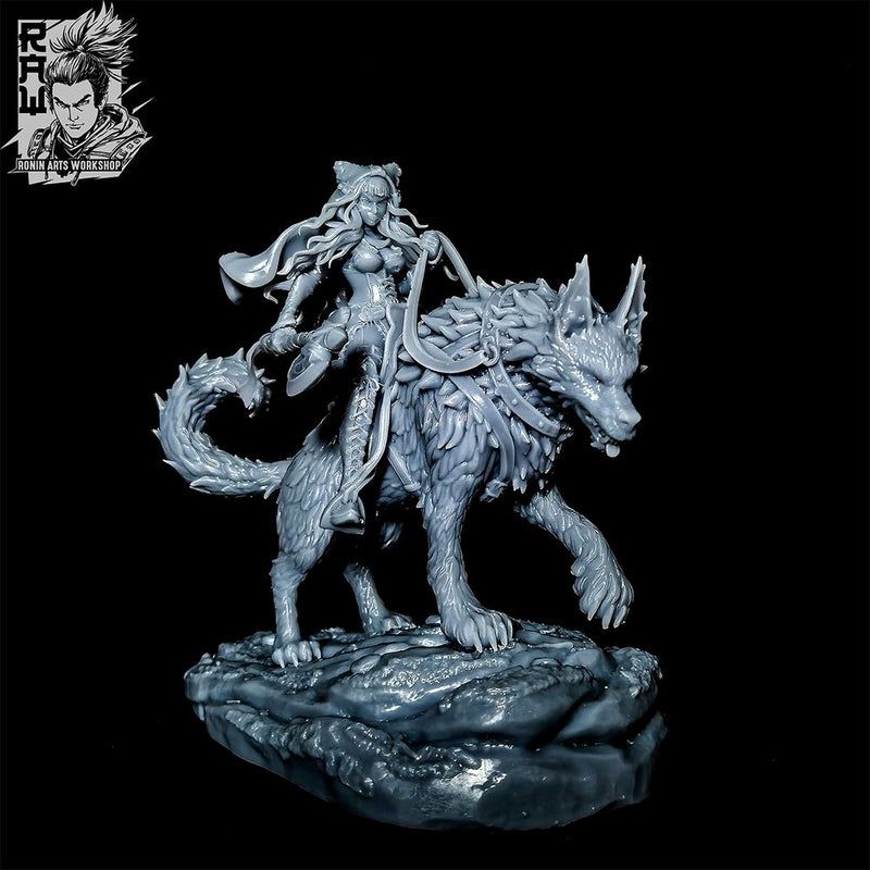 Rosa and Cesaire - Red Riding Hood and Wolf - STL only - Only-Games