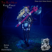 Rosa The Huntress (Red Riding Hood) - STL only - Only-Games
