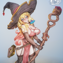 Ruby The Gem Witch - Sexy Witch PinUp - STL only - Only-Games