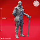 Rudolph van Richten (Rictavio) - Tabletop Miniature (Pre-Supported)
