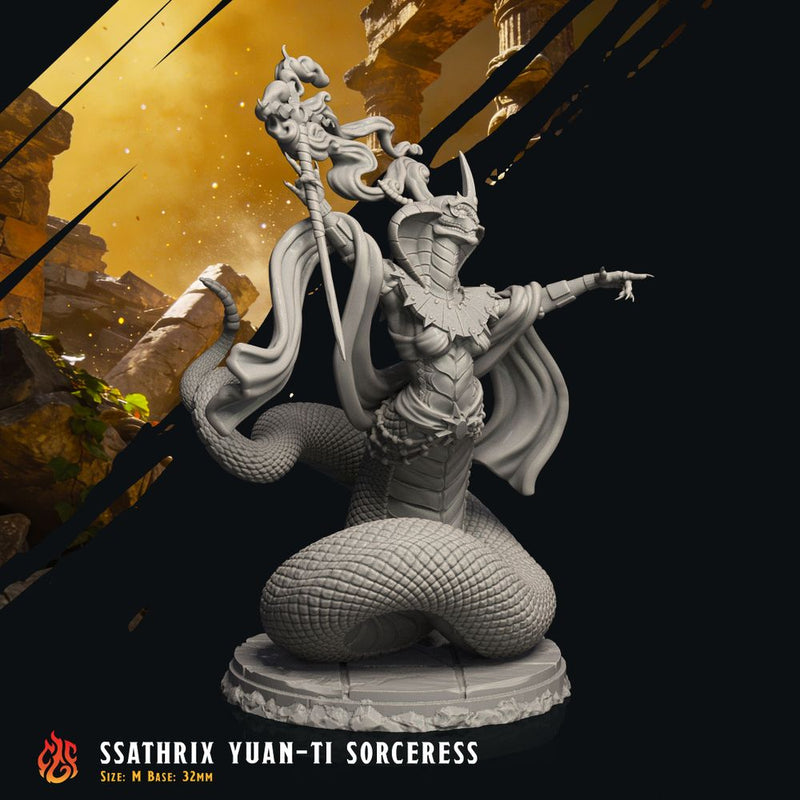 Ssathrix Yuan-Ti Sorceress