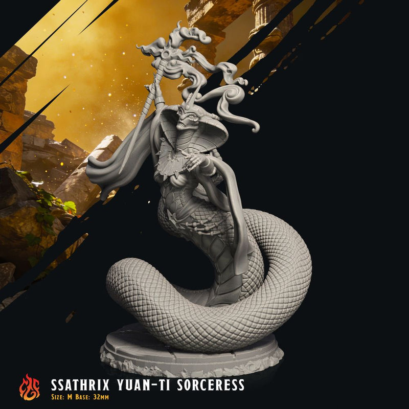 Ssathrix Yuan-Ti Sorceress