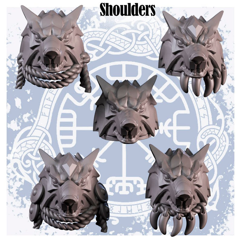 Elite Wolf Shoulders - Only-Games