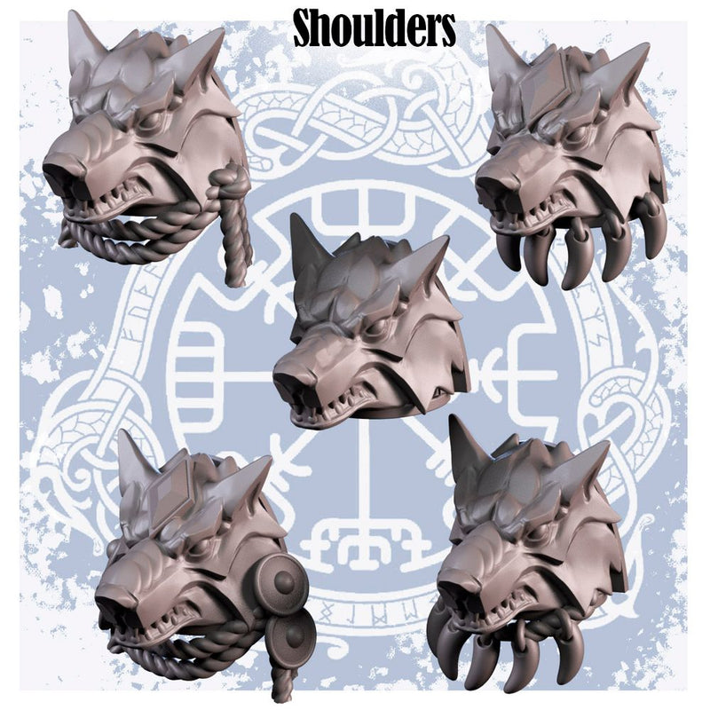 Elite Wolf Shoulders - Only-Games