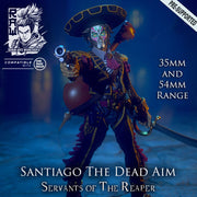 Santiago The Dead Aim - Dia De Muertos Pistolero - STL only - Only-Games