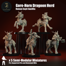 Roman Saytr Gore-Horn Dragoons - Presupported - Only-Games