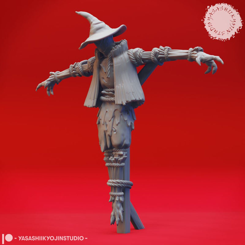 Scarecrow - Field - Tabletop Miniature (Pre-Supported)