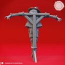 Scarecrow - Field - Tabletop Miniature (Pre-Supported)
