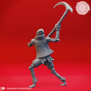 Scarecrow - Scythe - Tabletop Miniature (Pre-Supported)
