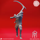 Scarecrow - Scythe - Tabletop Miniature (Pre-Supported)