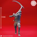 Scarecrow - Scythe - Tabletop Miniature (Pre-Supported)