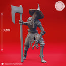 Scarecrow - Axe - Tabletop Miniature (Pre-Supported)