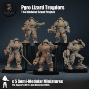 Modular Scout Pyro Lizard Trogdors - Only-Games