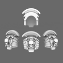 New Digital ProductCyber Samurai Destroyer V4 Bushi Shoulder Pads Type C - Only-Games