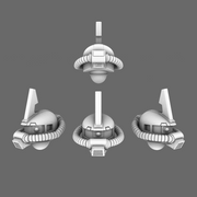 Clan Gunpla V10 Zaku Char Helmets - Only-Games