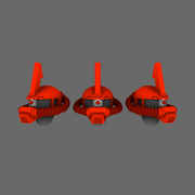 Clan Gunpla V10 Zaku Char Helmets - Only-Games