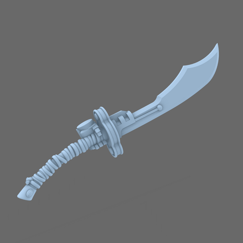 Space Mongols Guan Dao Energy Sword (LEFT) - Only-Games