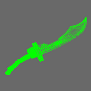 Space Mongols Guan Dao Energy Sword (LEFT) - Only-Games