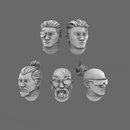 Cyber Samurai V10 Exposed Heads - Only-Games