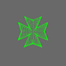 Space Templar Maltese Cross Shoulder Symbols x60 - Only-Games