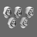 Space Knights V10 Hooded Exposed Heads Type A X10 - Only-Games