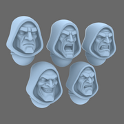 Space Knights V10 Hooded Exposed Heads Type A X10 - Only-Games
