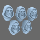 Space Knights V10 Hooded Exposed Heads Type A X10 - Only-Games