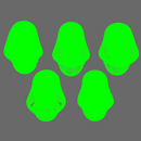 Space Knights V10 Hooded Exposed Heads Type A X10 - Only-Games